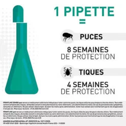 Frontline - Pipettes Antiparasitaire Pour Chien De 20 à 40Kg - 4x2,68ml 9 Frontline - Pipettes Antiparasitaire Pour Chien De 20 à 40Kg - 4x2,68ml -Magasin De Fournitures Pour Chiens De Compagnie 69099