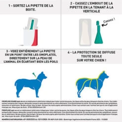 Frontline - Pipettes Antiparasitaire Pour Chien De 20 à 40Kg - 4x2,68ml 8 Frontline - Pipettes Antiparasitaire Pour Chien De 20 à 40Kg - 4x2,68ml -Magasin De Fournitures Pour Chiens De Compagnie 69100