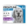 Frontline - Pipettes Antiparasitaire Pour Chien De 20 à 40Kg - 4x2,68ml -Magasin De Fournitures Pour Chiens De Compagnie 69101