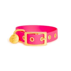Pop Dog - Collier à Œillet Glouton Rose Pour Chien - M 6 Pop Dog - Collier à Œillet Glouton Rose Pour Chien - M -Magasin De Fournitures Pour Chiens De Compagnie 72560