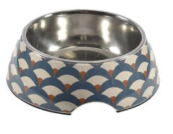 Bobby - Gamelle Geisha Bleu Pour Chien - M