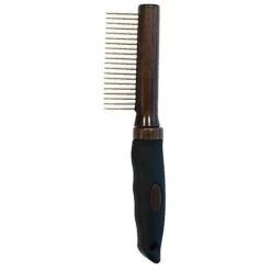 Croci - Peigne BARBERSHOP Dents Moyennes Pour Chien Et Chat - 21x2.5x4cm