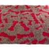 Martin Sellier - Tapis Moelleux Os Rouge Pour Chien - 100cm -Magasin De Fournitures Pour Chiens De Compagnie 73504