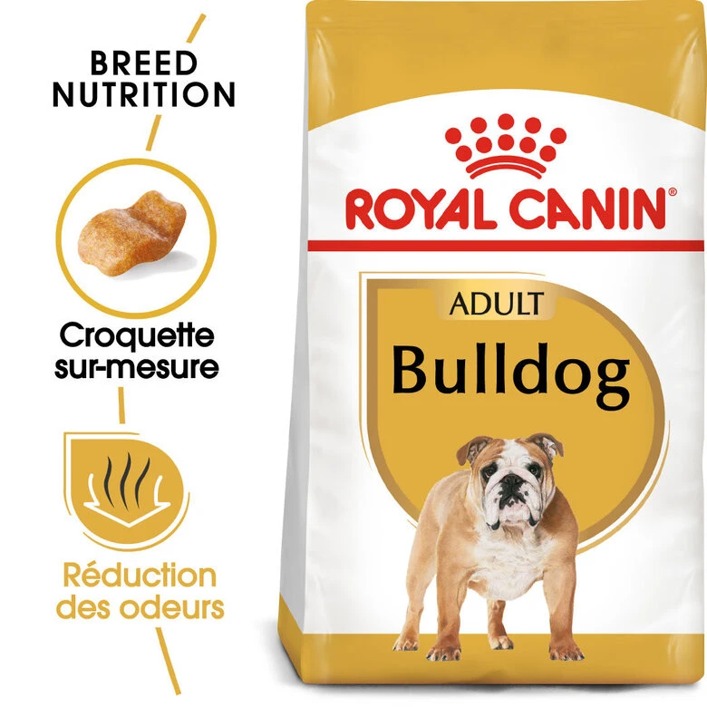 Royal Canin - Croquettes Bulldog Adult Pour Chiens - 3Kg 3 Royal Canin - Croquettes Bulldog Adult Pour Chiens - 3Kg