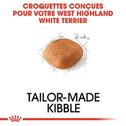 Royal Canin - Croquettes Westie Adult Pour Chiens - 1,5Kg -Magasin De Fournitures Pour Chiens De Compagnie 74395