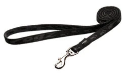Rogz - Laisse Simple Alpinist Noir Pour Chiens - S