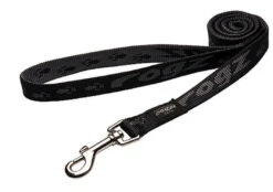 Rogz - Laisse Simple Alpinist Noir Pour Chiens - M