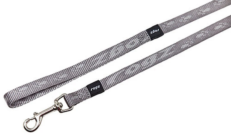Rogz - Laisse Simple Alpinist Gris Pour Chiens - L 3 Rogz - Laisse Simple Alpinist Gris Pour Chiens - L