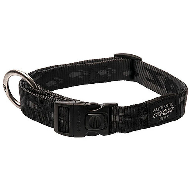 Rogz - Collier En Nylon Noir Pour Chiens - L 3 Rogz - Collier En Nylon Noir Pour Chiens - L