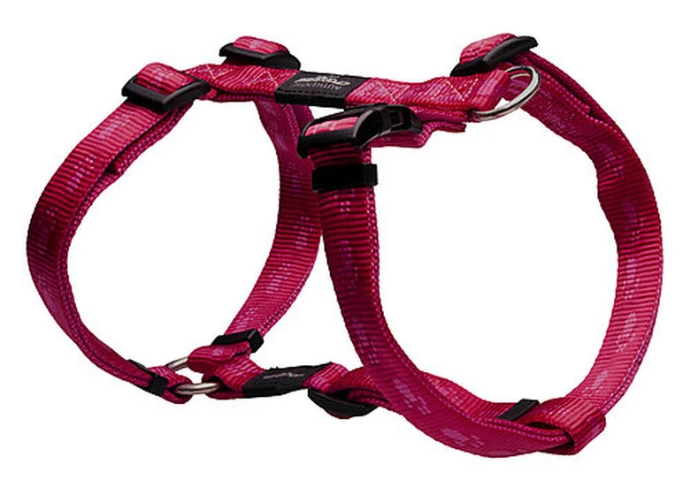 Rogz - Harnais En Nylon Rose Pour Chiens - L 3 Rogz - Harnais En Nylon Rose Pour Chiens - L