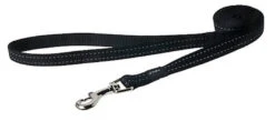 Rogz - Laisse Utility Noir Pour Chiens - 140x1,6cm