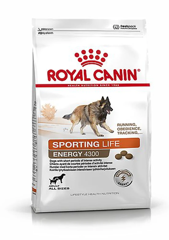 Royal Canin - Croquettes Sporting Life Energy 4300 Pour Chiens - 15Kg 3 Royal Canin - Croquettes Sporting Life Energy 4300 Pour Chiens - 15Kg