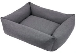 Wouapy - Sofa à Mémoire De Forme Gris Pour Chiens - 100x80x20cm