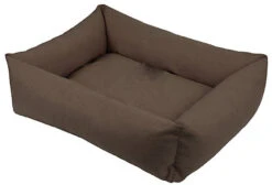 Wouapy - Sofa à Mémoire De Forme Marron Pour Chiens - 100x80x20cm