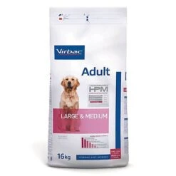Virbac - Croquettes Veterinary HPM Adult Large & Medium Dog Pour Chiens - 16Kg