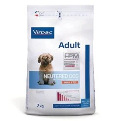 Virbac - Croquettes Veterinary HPM Adult Neutered Small & Toy Dog Pour Chiens - 7Kg