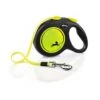 Flexi - Laisse à Enrouleur New Neon Sangle Noir Et Jaune L Pour Chiens - 5m -Magasin De Fournitures Pour Chiens De Compagnie 76466