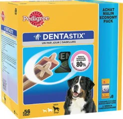 Pedigree - Friandises Dentastix De 56 Sticks Pour Chien De Grande Taille - 2,16Kg